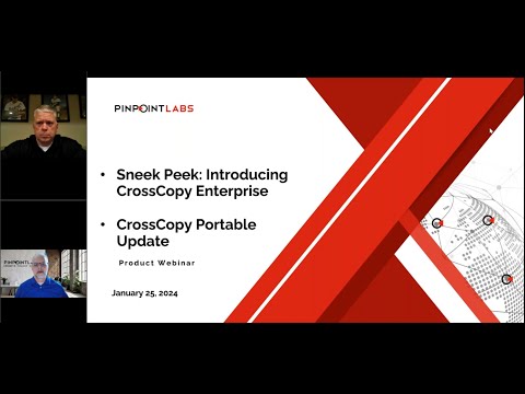 Pinpoint Labs CrossCopy Enterprise: Sneak Peek Webinar