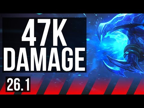 REK'SAI vs FIORA (TOP) | Good KDA: 22/1/5, 47K damage | NA Master | 26.1