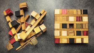 PARQUET puzzle comes in handy in the kitchen as a trivet.