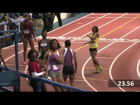 Girls 200m Heat 6 - New Balance Nationals Indoor 2013