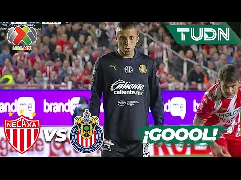 ¡SE ACERCAN LAS CHIVAS! Alvarado, de penal | Necaxa 3-2 Chivas | Liga Mx - CL2025 J2 | TUDN