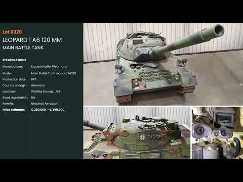 Leopard 1 A6 120 mm MBT (Germany)
