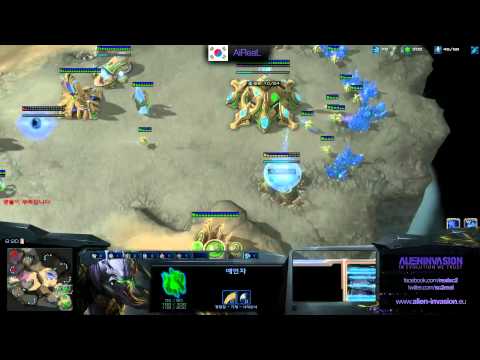 ReaL's Mothership Core, Oracle Harass - Heart of the Swarm HOTS
