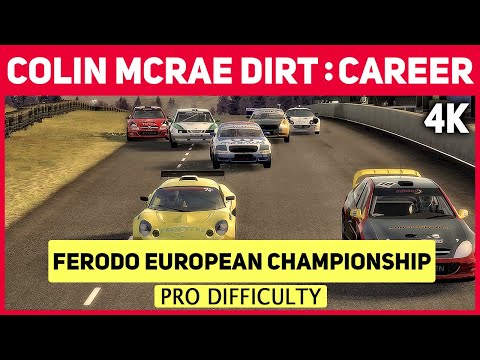 Colin McRae DiRT in 4K - Career - #61 Ferodo European Championship - Pro Difficulty