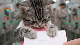 モモちゃんはサーモンが食べたい