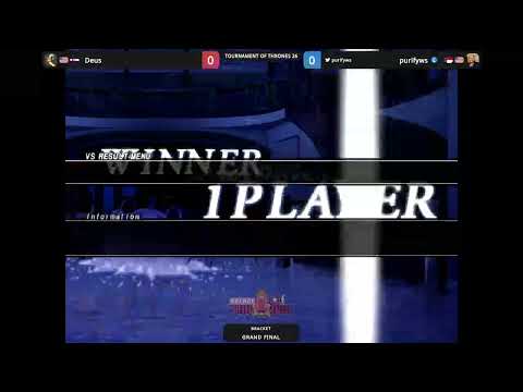 Tournament of Thrones 26(MBAACC)-Deus vs purifyws-Grand Finals
