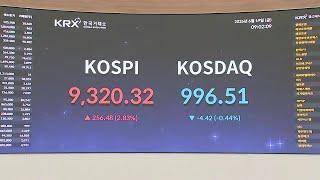 코스피 2.48% 상승 출발...'1만피' 기대감 '솔솔' / YTN