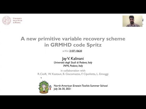 A new primitive variable recovery scheme in GRMHD code Spritz