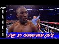 Top 10 Terence Crawford Knockouts | Top Rank'd