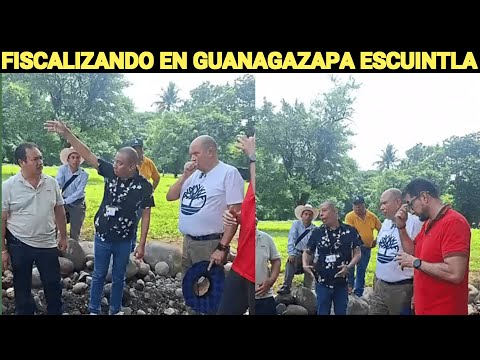 ALDO DÁVILA FISCALIZANDO EN GUANAGAZAPA ESCUINTLA, GUATEMALA.