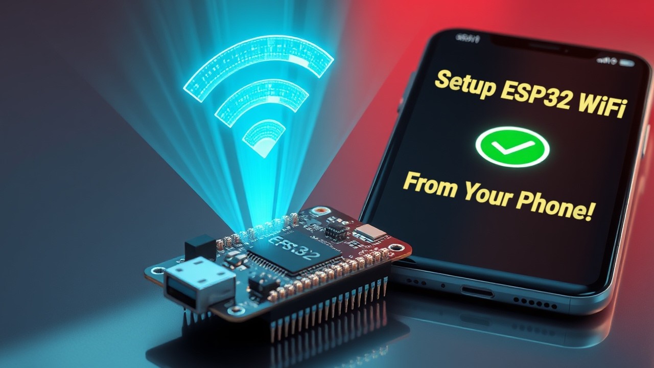 Setup ESP32 WiFi From Your Phone! (Ultimate WiFiManager Tutorial)