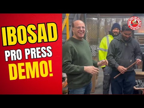 How To Use Pro Press Tool & Product Review: IBOSAD Hydraulic Pro Press Tool