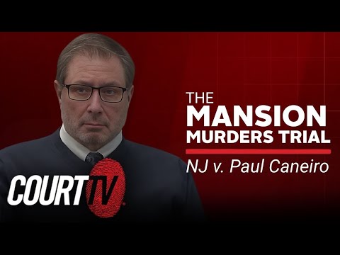 LIVE: NJ v. Paul Caneiro - Day 8 | Mansion Murders Trial
