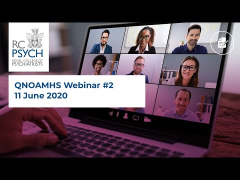 QNOAMHS Webinar #2 - 11 June 2020