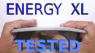 Blu Energy XL - Scratch, Burn, Bend test - Durability Video