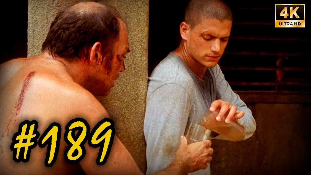 NO water in Prison! Scofield gathers intel where to find Whistler | Prison Break (189), 4K