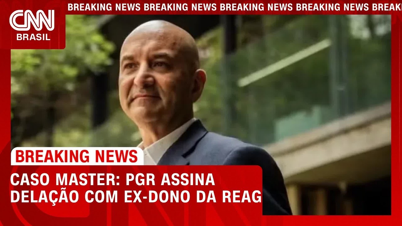 Caso Master: PGR assina acordo de delação com ex-dono da Reag | LIVE CNN