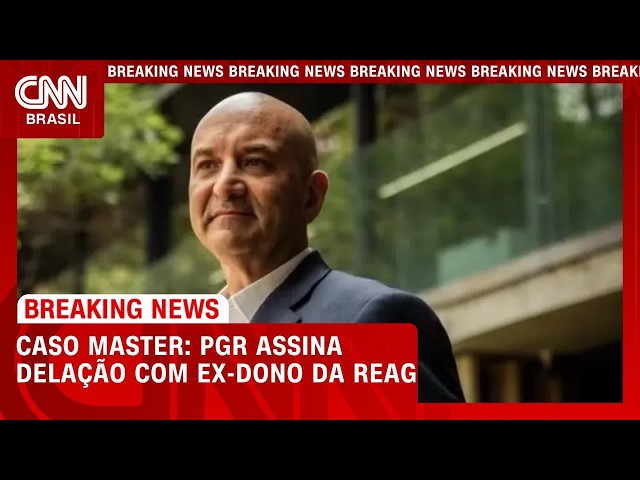 Caso Master: PGR assina acordo de delação com ex-dono da Reag | LIVE CNN
