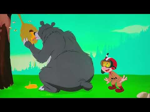 That's not a Rabbit, that's a Bear eating Honey