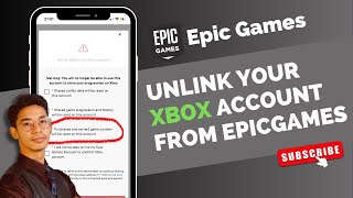 How to Unlink Your Xbox Account from Epic Games !