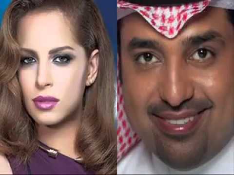 راشد الماجد وأمال ماهر  غيم وسحاب 2016   YouTube