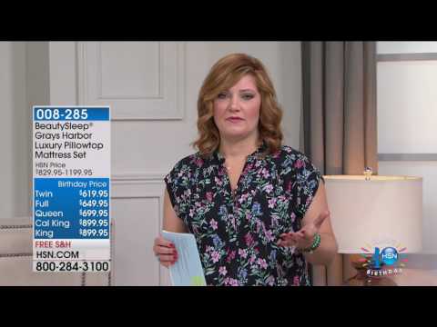 HSN | BeautySleep Mattresses Celebration 07.03.2017 - 03 PM