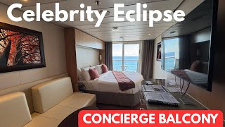 Celebrity Eclipse | Concierge Balcony | Cabin 1261 | Tour & Review
