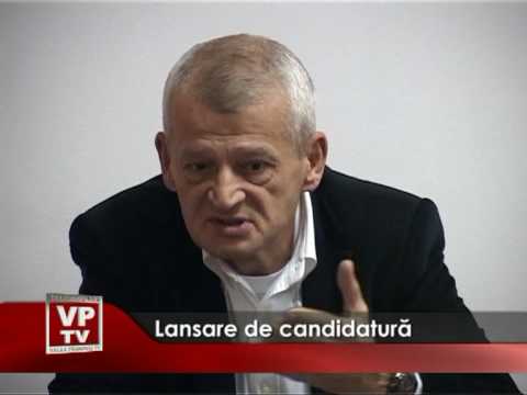 Lansare de candidatura