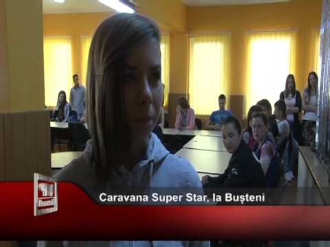 Caravana Super Star, la Bușteni