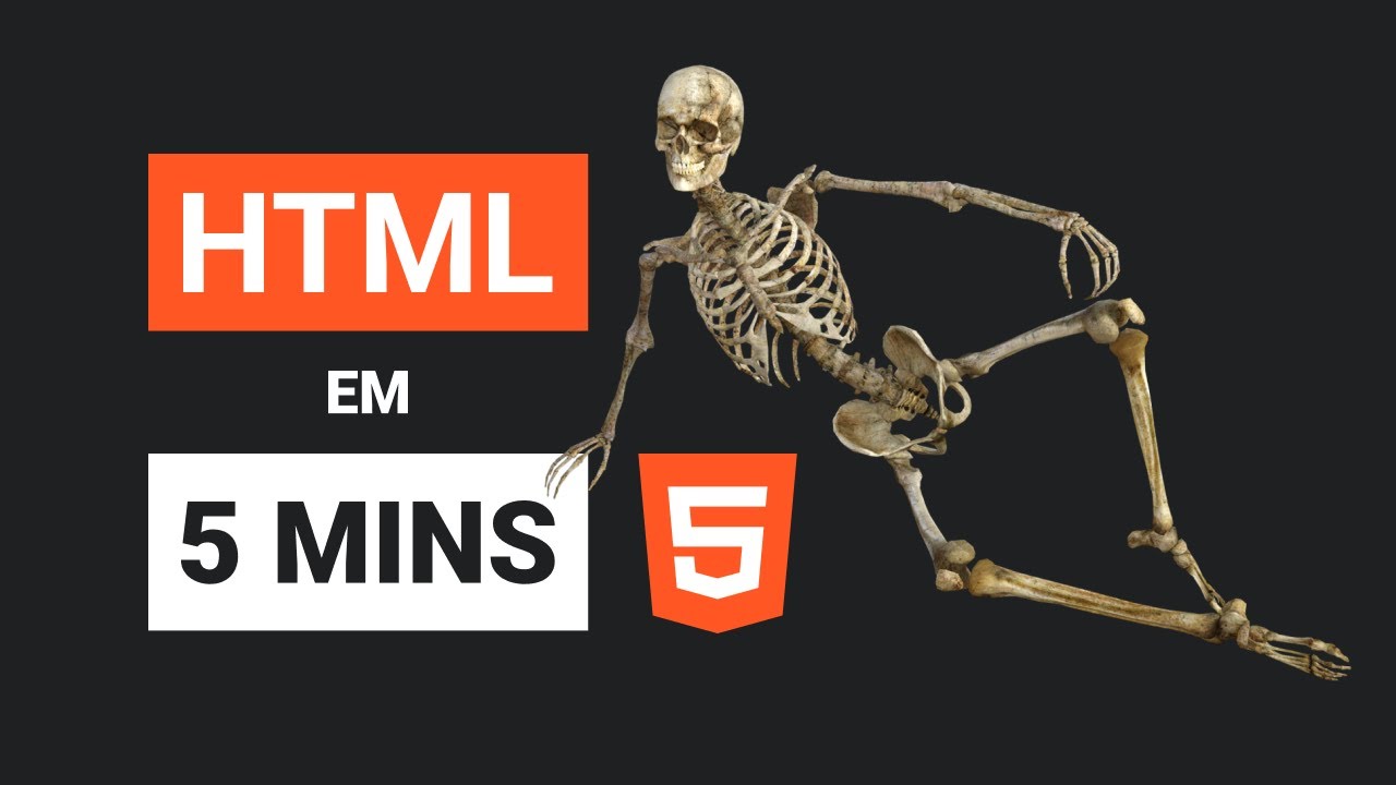 Aprenda HTML em apenas 5 MINUTOS (2023)