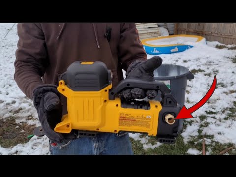 Dewalt Transfer Pump Overview & Demonstration DCE050B
