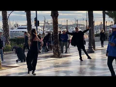 Impressive Ukrainian dancers in Alicante Spain