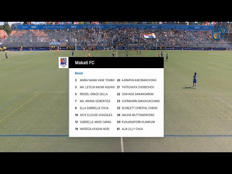 GOTHIA CUP 2025 FINAL GIRLS 13 - MAKATI FC (PHILIPPINES) VS SAN FRANCISCO SEALS (USA), FULL MATCH