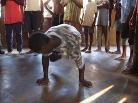 breakdance class in Uganda juvenile prison.