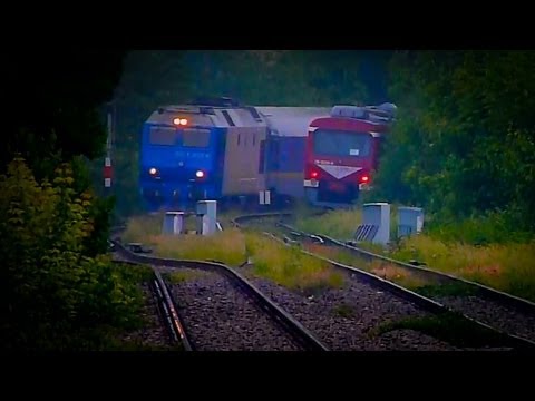 DH2 Railcar meeting IR1632 with mega-engineer + Honking Concert (23 05 2013)