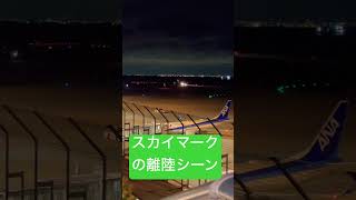 神戸空港スカイマーク😗