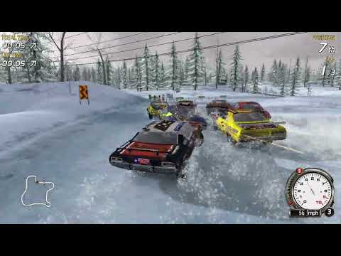 FlatOut Gameplay Part 28 [4K 60FPS PC] No Commentary