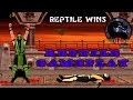 Mortal Kombat 2 Reptile Gameplay