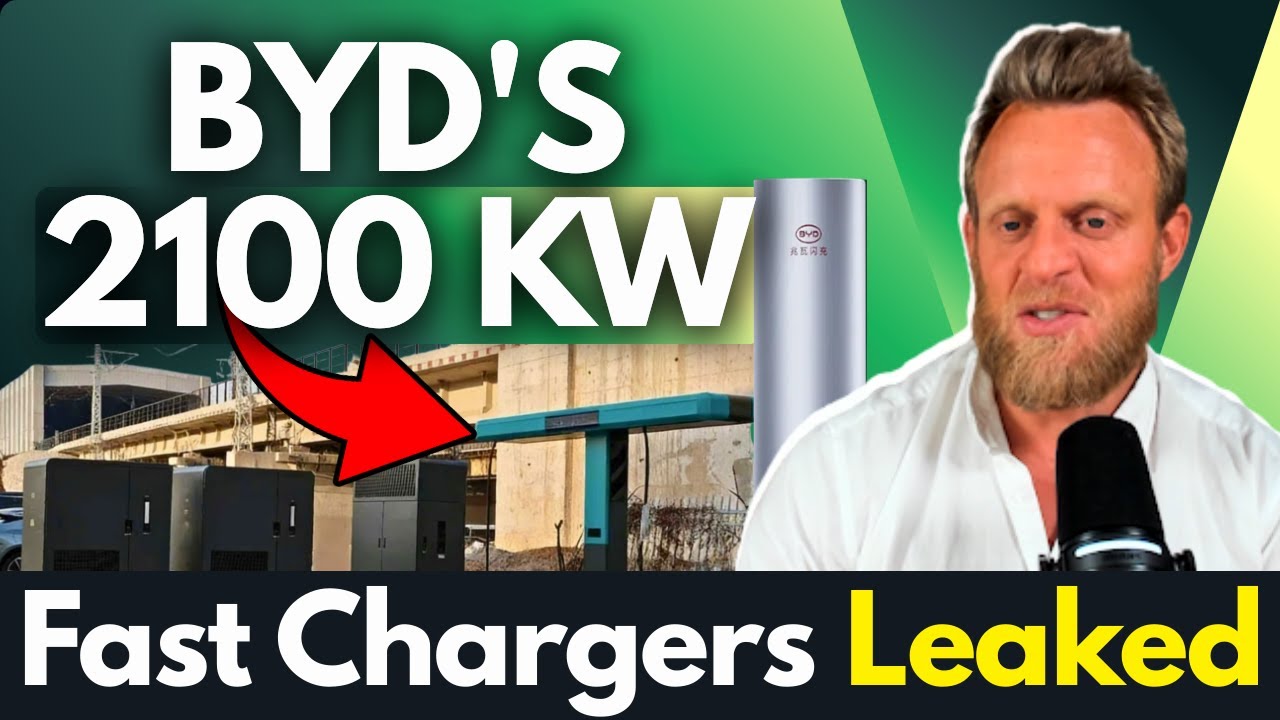 Charge in 2 minutes! BYD is Working on 2100KW Fast Chargers