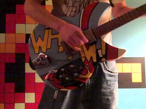 Paul Weller Whaam Rickenbacker 330 guitar The Jam Roy Lichtenstein