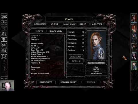 Baldur's Gate S1 Ep3: Recruit Jaheira & Khalid - Onward to Nashkel. New Quests from Unshey & Landrin