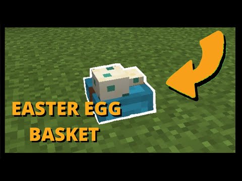 Tresure Toad - How to make an Easter Egg Basket in Minecraft | Build Hack