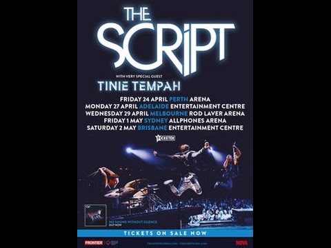 The Script ft Tinie Tempah performing live on stage at the Aviva Stadium - 2015 - LEBAH DIGITAL