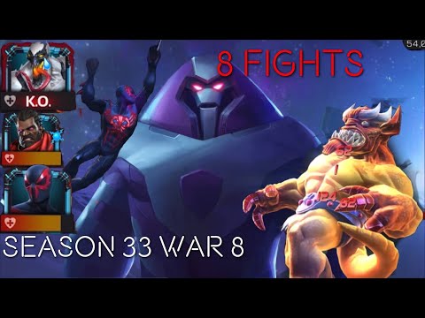 MCOC Alliance War Season 33 War 8