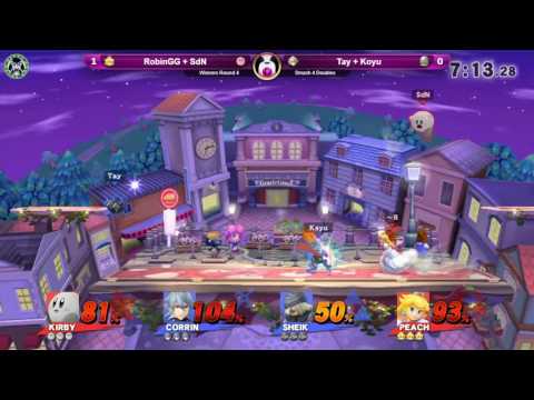 PPT-S - SdN + RobinGG Vs. Koyu + Tay - Winners Round 4 - Smash 4 Doubles