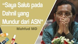 Dahnil Anzar Jadi Koordinator Jubir Pemenangan Prabowo dan Mundur dari ASN, Mahfud MD: Saya Salut