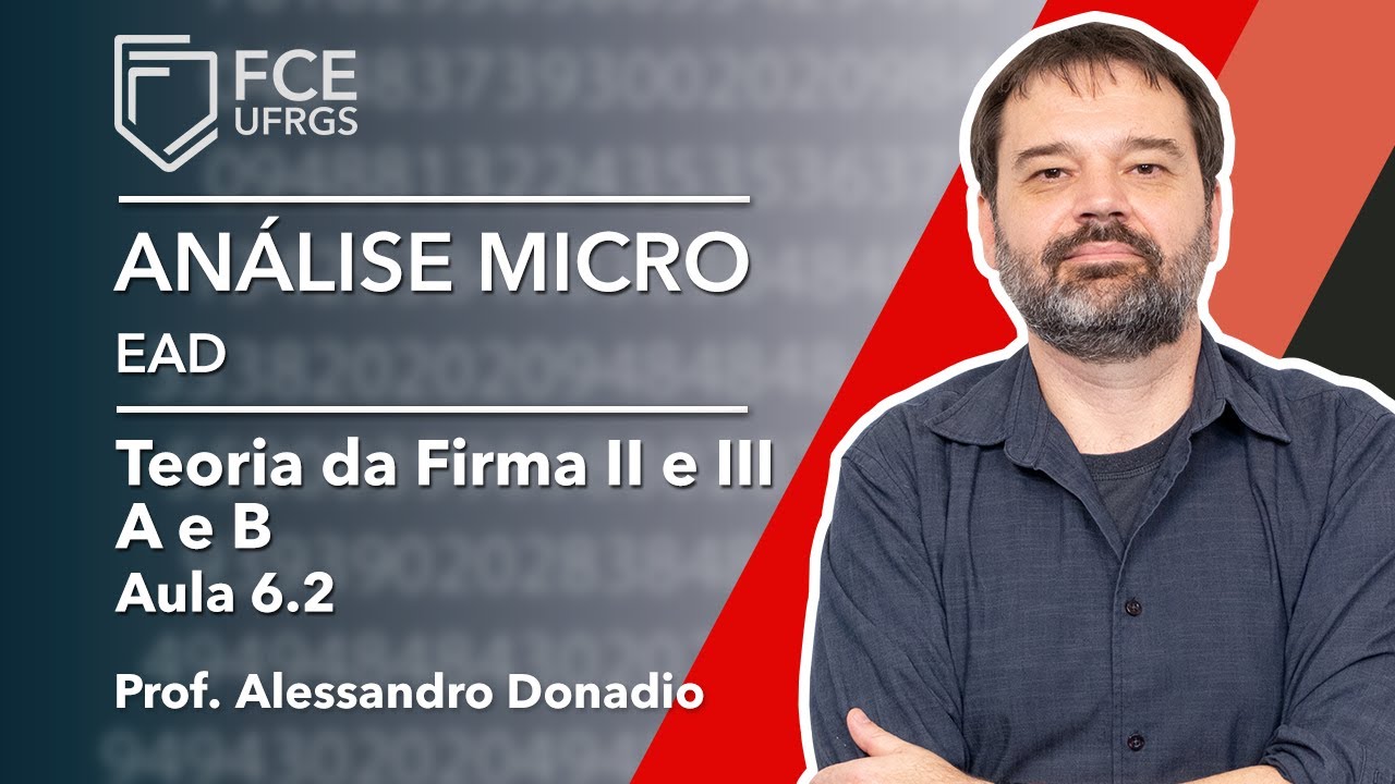 Videoaula 6.2 - Teoria da Firma II e III A e B