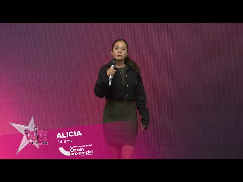 Alicia 14 ans - Swiss Voice Tour 2023, Centre Commercial Oron Arc-En-Ciel