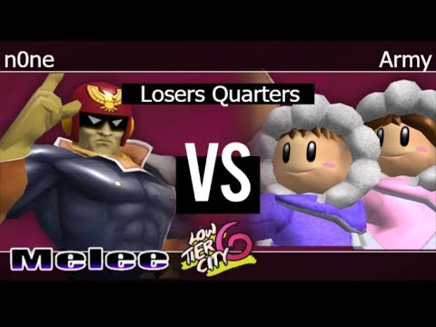 LTC 6 - ALG | n0ne (C Falcon, Ganon) vs TNC |Army (ICs) Losers Quarters - Melee