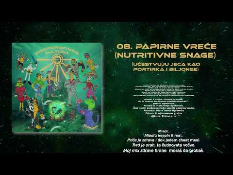 Mladi vs. Ajkula - Papirne Vreće (Nutritivne Snage) ft. Jeca kao Portirka, Biljonse